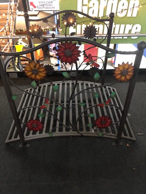Columbus Metal Flower Bridge