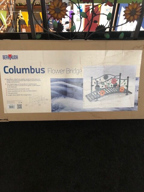 Columbus Metal Flower Bridge