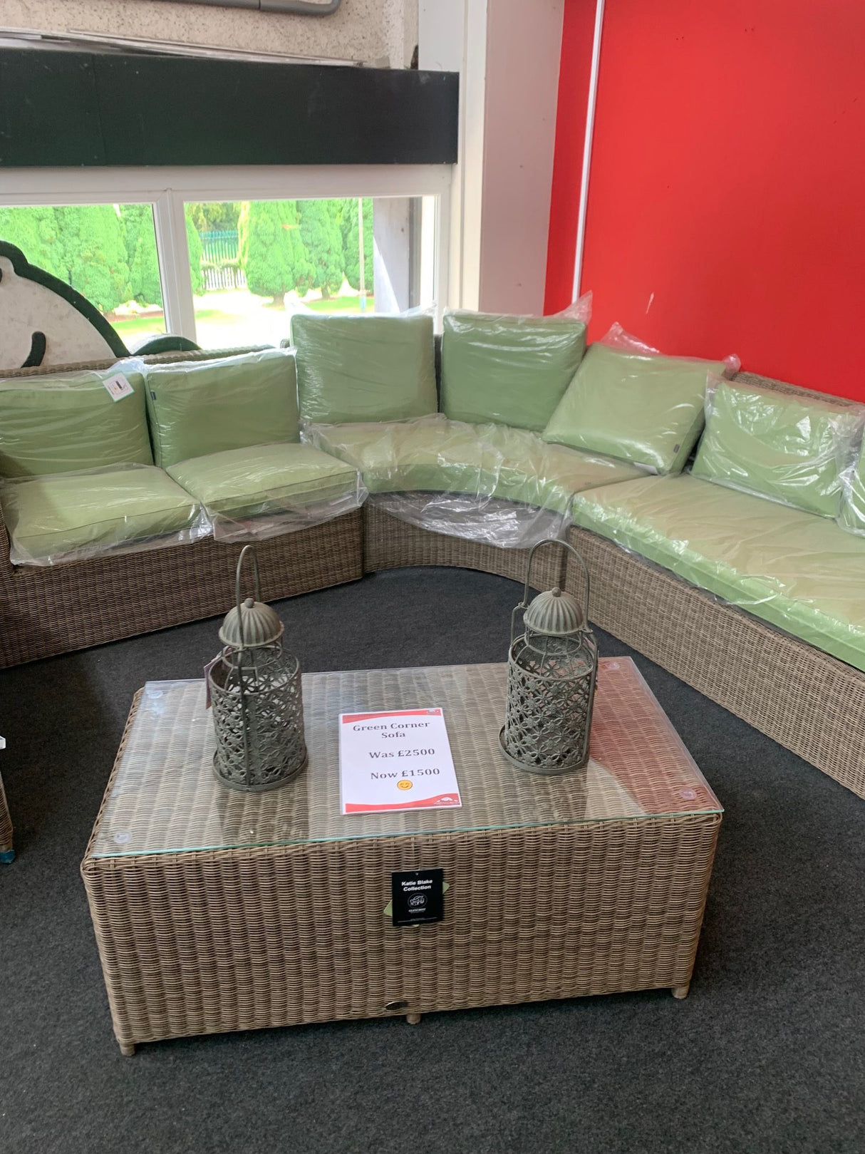 Katie Blake Corner Couch & Coffee Table