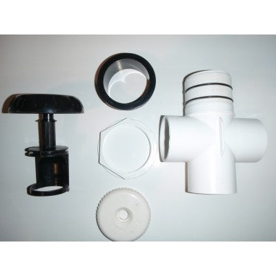 Diverter Valve Complete Black Round Handle