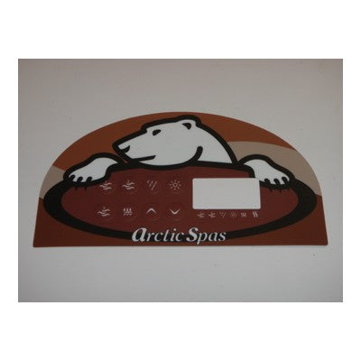 Overlay for TSC-14 Topside Control Pad - Gecko