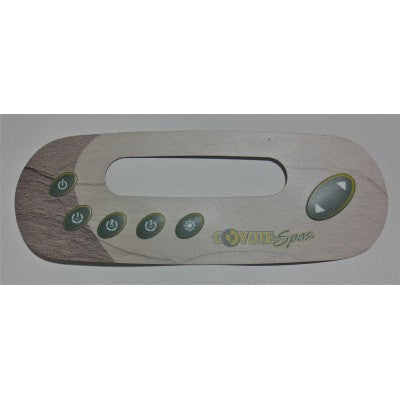 Overlay for K450 Topside Control Pad - Gecko