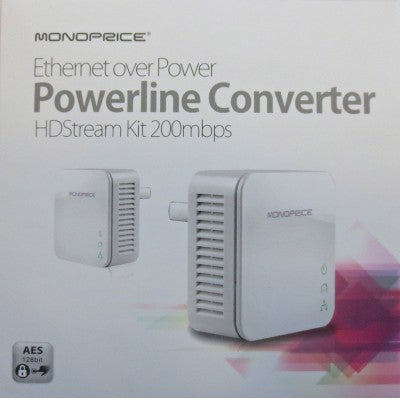 Ethernet over Powerline Converter for Global Eco Pack